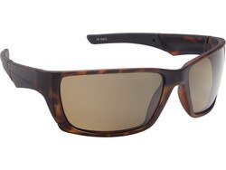 Fisherman Eyewear Hook Sunglasses Polarized in Matte Tortoise with Brown